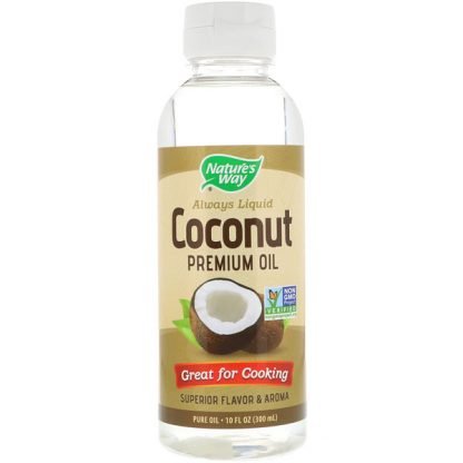 Nature's Way, 液体ココナッツプレミアムオイル、300 ml（10 fl oz）