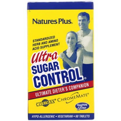 Nature's Plus, ウルトラシュガーコントロール、 ダイエッターコンパニオン、 60タブレット