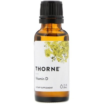 Thorne Research, ビタミンD, 1 fl oz (30 ml)