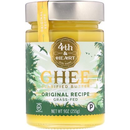 4th & Heart, ギー澄ましバター、牧草飼育、オリジナルレシピ、255 g（9 oz）
