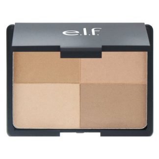 E.L.F., ブロンザー、ゴールデン、4シェード、0.53オンス（15g）