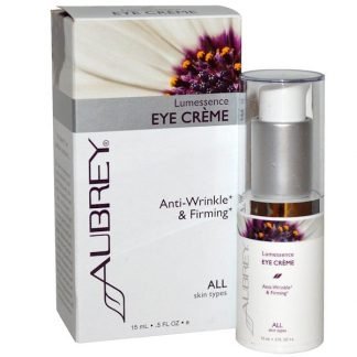 Aubrey Organics, Lumessence アイクリーム、抗しわ&引き締め、5液体オンス (15 ml)