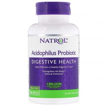 Natrol, アシドフィルスプロバイオティクス、10億、150粒