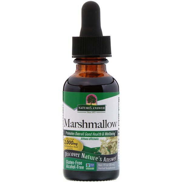 Nature's Answer, ウスベニタチアオイ、 アルコールフリー、 2000 mg、 1液量オンス (30 ml)