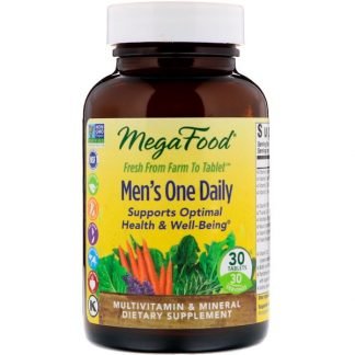 MegaFood, Men’s One Daily , 30 Tablets