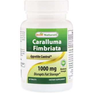 Best Naturals, カラルマフィンブリアータ、1000mg、60錠