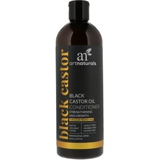 Artnaturals, ブラックひまし油コンディショナー、強化と成長、 16 fl oz (473 ml)