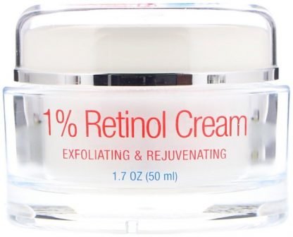 AllVia, 1％レチノールクリーム、1.7 oz (50 ml) (Discontinued Item)