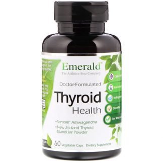 Emerald Laboratories, 甲状腺の健康、ベジキャップ60錠