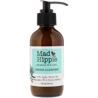 Mad Hippie Skin Care Products, クリーム クレンザー, 13アクティブ, 4.0 オンス (118 ml)