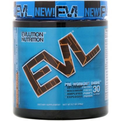 EVLution Nutrition, ENGNプレワークアウト、オレンジ味、246g