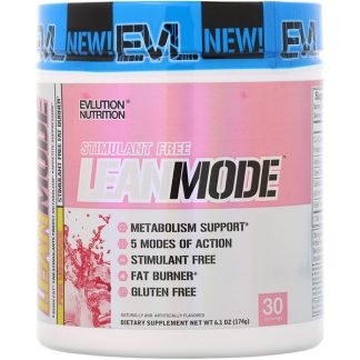 EVLution Nutrition, リーンモード、ピンクレモネード、 6.1 oz (174 g)
