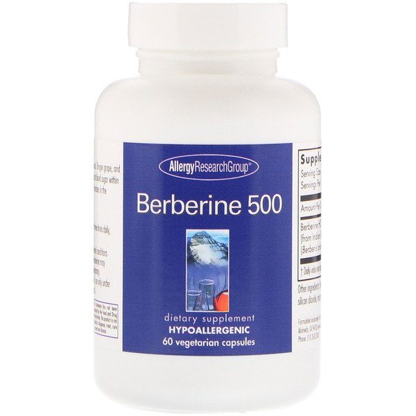 Allergy Research Group, べーベリー500、植物性カプセル 60錠