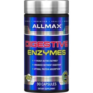 ALLMAX Nutrition, 消化酵素+タンパク質最適化剤、90カプセル