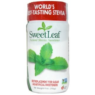 Wisdom Natural, スウィートリーフ, 天然ステビア甘味料, 4オンス（115 g）