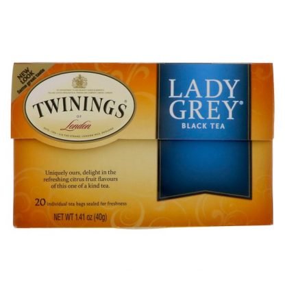 Twinings, レディーグレイ紅茶、ティーバッグ20袋、40g（1.41oz）