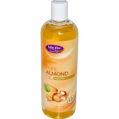 Life-flo, ピュア アーモンドオイル, スキンケア, 16 液量オンス (473 ml)