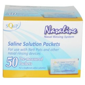 Squip, Saline Solution Salt,プリメジャーパケット 50 袋