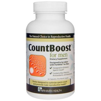Fairhaven Health, 男性のためのカウントブースト（CountBoost）, 60カプセル