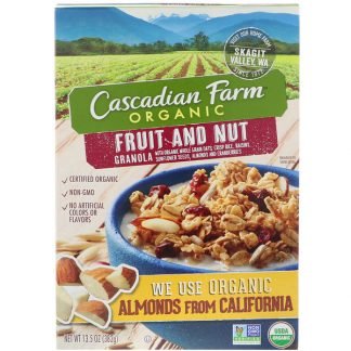 Cascadian Farm, オーガニック, グラノーラ, フルーツとナッツ, 13.5 oz (382 g)