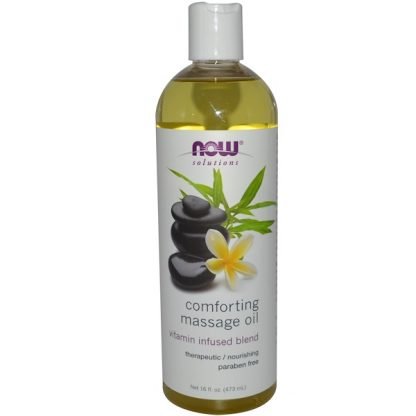 Now Foods, ソリューションズ, コンフォーティング マッサージ オイル, 16 fl oz (473 ml)