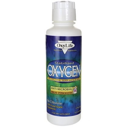 OxyLife, Stabilized Oxygen, Immune System Booster, 16オンス (473 ml)