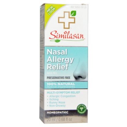 Similasan, 鼻用アレルギー緩和剤、 0.68液量オンス (20 ml)