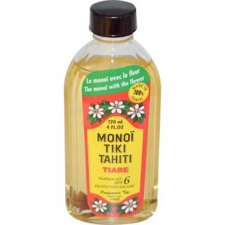 Monoi Tiare Tahiti, 日焼けオイル SPF 6 プロテクション ソレール、4 fl oz (120 ml)