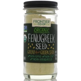 Frontier Natural Products, オーガニック フェヌグリークの種, 粉末状, 2.00 オンス (56 g)