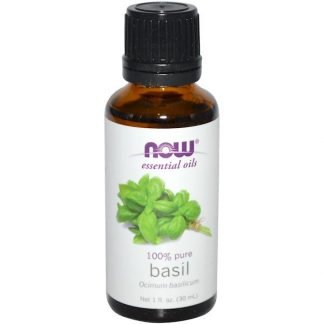 Now Foods, エッセンシャルオイルズ, バジル, 1 液量オンス (30 ml)