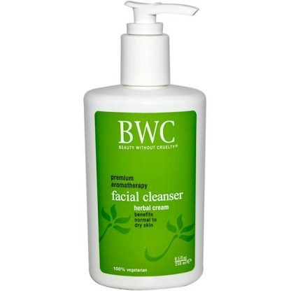 Beauty Without Cruelty, フェイシャルクレンザー、ハーバルクリーム、8.5 fl oz (250 ml)