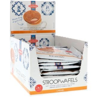 Daelmans, ストロープワッフル、キャラメル、24ワッフル、各1.38オンス (39 g )