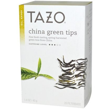 Tazo Teas, 中国緑茶葉の先端、緑茶、20 フィルターバッグ、1.4 オンス (40 g)