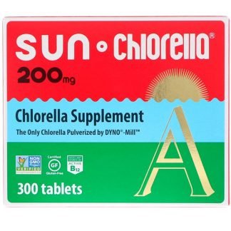 Sun Chlorella, A、 200 mg、300 錠