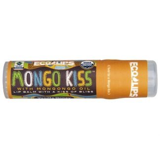 Eco Lips Inc., モンゴ・キス、リップバーム、バニラ・ハニー、.25oz (7g)