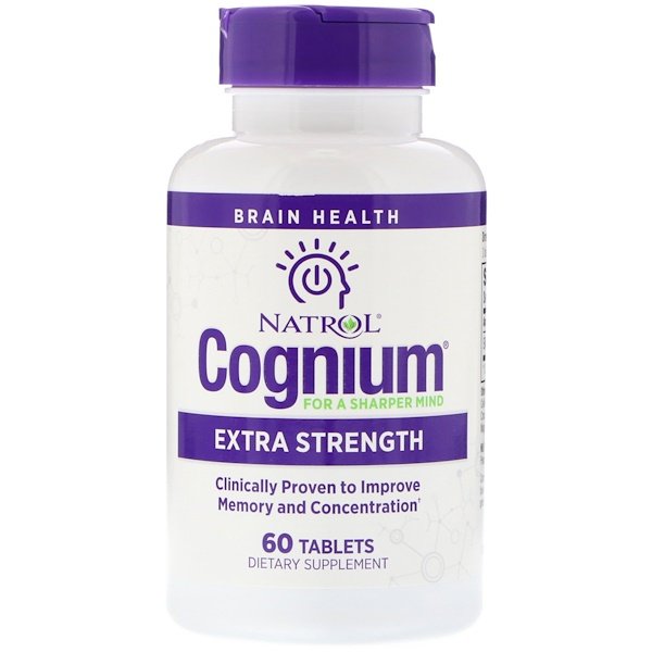 Natrol, Cognium、エクストラ ストレングス、200 mg、60錠
