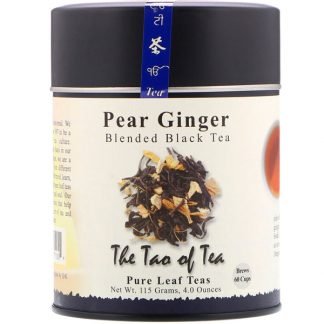 The Tao of Tea, ブレンド紅茶, 洋梨とジンジャー, 4 オンス (115 g)
