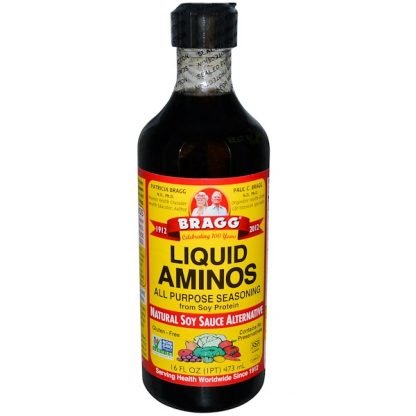 Bragg, 液体アミノ類, 天然の醤油代替品, 16液量オンス (473 ml)