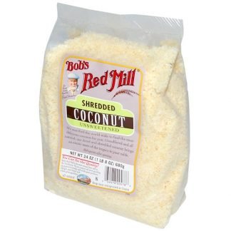 Bob's Red Mill, 刻みココナッツ、無糖、24 オンス (680 g)