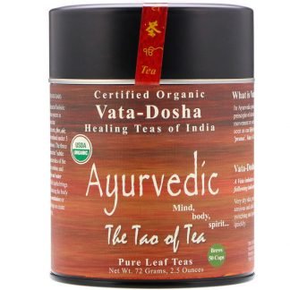 The Tao of Tea, オーガニック認証, ヴァータ・ドーシャ、アーユルヴェーダ, カフェイン無し, 2.5 オンス (72 g)