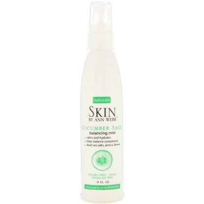 Skin By Ann Webb, Balancing Mist, Cucumber Sage, 4 fl oz