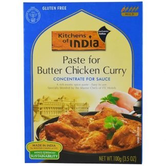 Kitchens of India, Paste for Butter Chicken Curry, Concentrate for Sauce, 3.5 oz (100 g)