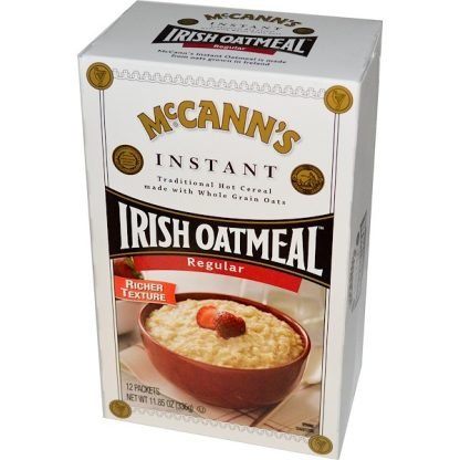 McCann's Irish Oatmeal, インスタントオートミール、 レギュラー、 12包、 各28g