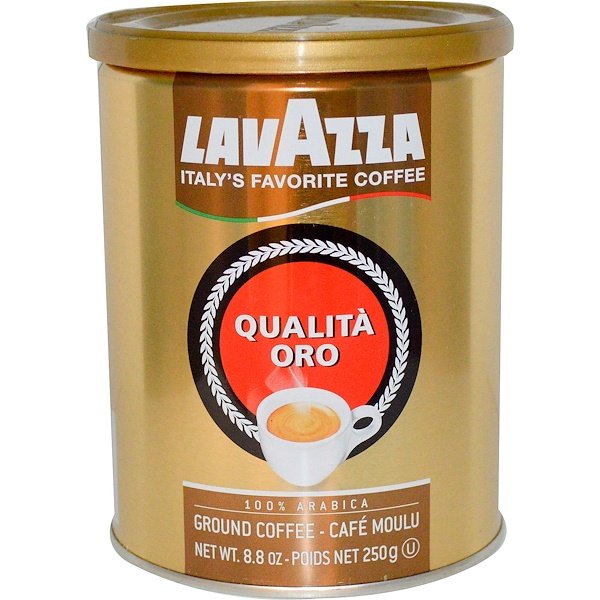 LavAzza Premium Coffees, Qualità Oro, 挽きコーヒー豆, 8.8 oz (250 g)