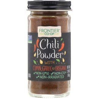 Frontier Natural Products, Chili Powder with Onion, Garlic & Oregano, 2.08 oz (58 g) (Discontinued Item)