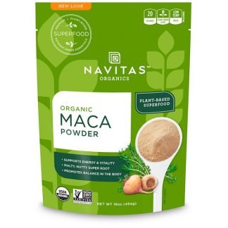 Navitas Organics, オーガニック、マカパウダー、16オンス（454 g）