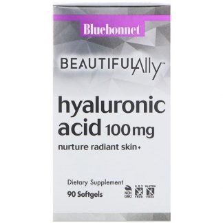 Bluebonnet Nutrition, Beautiful Ally, Hyaluronic Acid, 100 mg , 90 Softgels