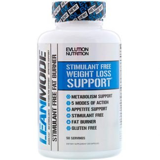 EVLution Nutrition, LeanMode（リーンモード）、興奮剤不使用脂肪燃焼、150粒