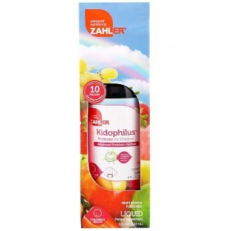 Zahler, Kidophilus, Probiotic for Children, Fruit Punch, 4 fl oz (118 ml)