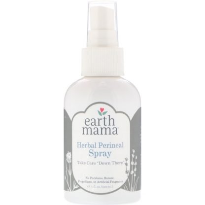 Earth Mama, ハーブ会陰スプレー、4液量オンス (120 ml)